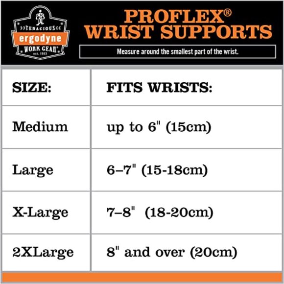 Ergodyne - 16623 ProFlex 675 Ambidextrous Double-Strap Wrist Support - Picture 3 of 5
